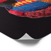 Celebrating Colorful Black Women Poster (Ecke)