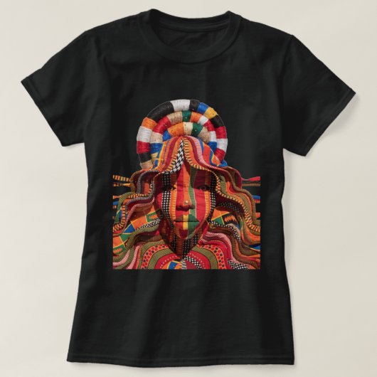 Celebrating Colorful Black Women T-Shirt (Design vorne)