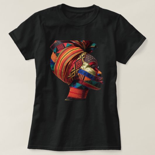 Celebrating Colorful Black Women T-Shirt (Design vorne)