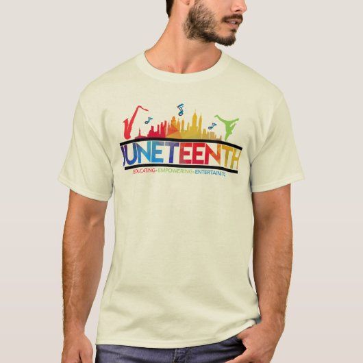 Celebrating Juneteenth T-Shirt (Vorderseite)