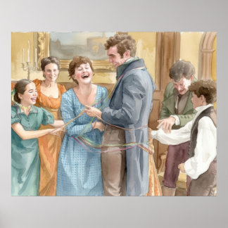 Celebrating Mary and Tom's happiness  Poster