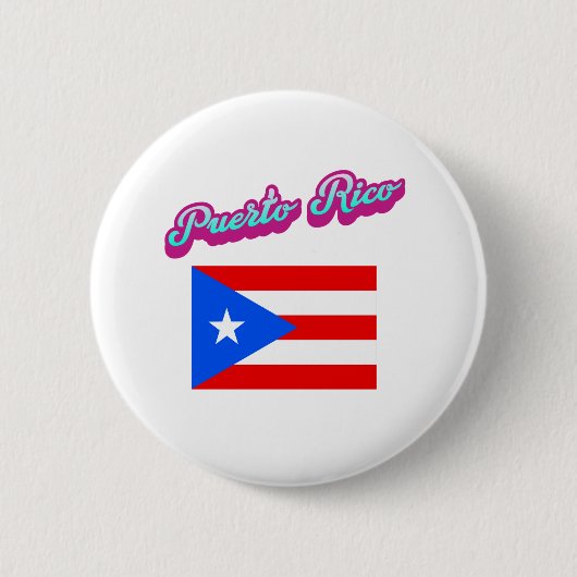 Celebrating Puerto Rico Button (Vorderseite)