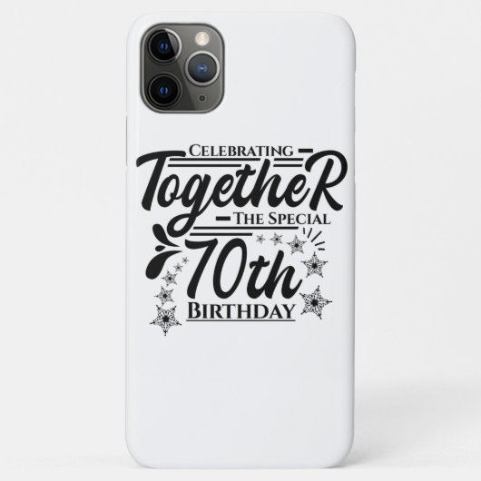 celebrating the 70th birthday Case-Mate iPhone hülle (Rückseite)