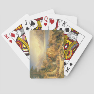 Celebrating the Grape Harvest, Lake Orta, North It Spielkarten