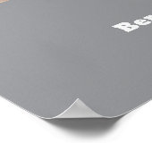 Celebrating the life Three Photos Funeral Poster (Ecke)