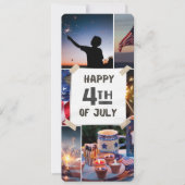 #CelebratingHappy4thOfJulyFlatCard (Vorderseite)