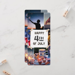 #CelebratingHappy4thOfJulyFlatCard