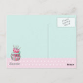 Celebration Cake Postkarte (Rückseite)