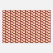 Celebration Cake Slices - Mattiertes Sponge Desser Geschenkpapier Set (Vorderseite 3)