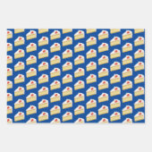 Celebration Cake Slices - Mattiertes Sponge Desser Geschenkpapier Set (Vorderseite 2)