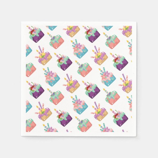 Celebration Cakes Serviette (Vorderseite)