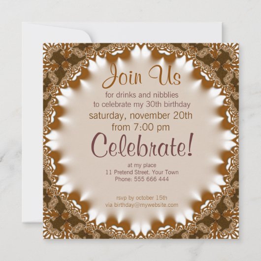 Celebration Circle All Oberusion Einladung (Rückseite)