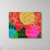 Celebration Circles Art Canvas Print Leinwanddruck (Vorderseite)