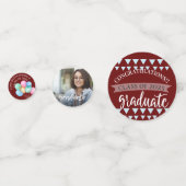 Celebration Class of 2023 Graduation Party Table C Konfetti (Vorderseiten)