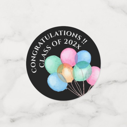 Celebration Class of 2023 Graduation Party Table Konfetti (Klein Vorderseite)