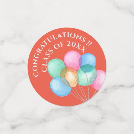 Celebration Class of 2023 Graduation Party Table Konfetti (Klein Vorderseite)