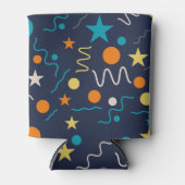 Celebration Confetti Shapes Dosenkühler (Vorderseite)