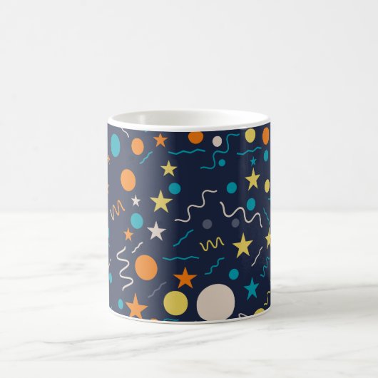 Celebration Confetti Shapes Kaffeetasse (Mittel)