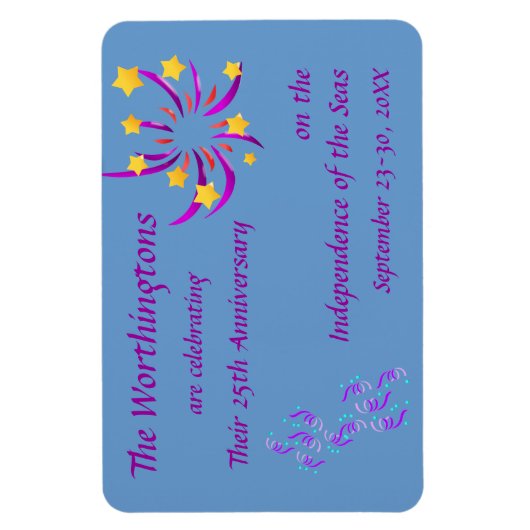 Celebration Cruise Magnet (Vertikal)