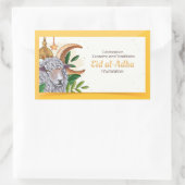 Celebration Custons and Traditions (Eid al-Adha) Rechteckiger Aufkleber (Tasche)