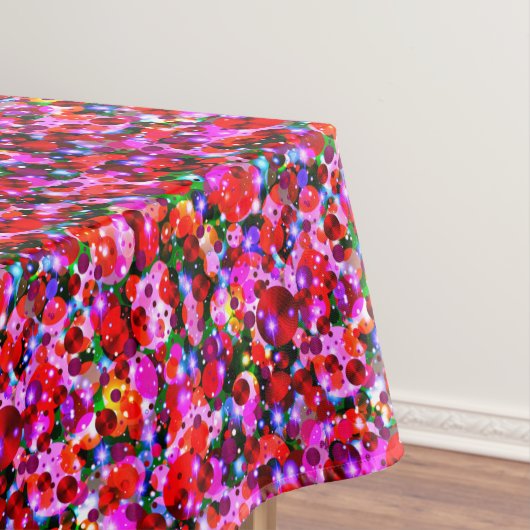 Celebration Dots 03-Fruity Colors Tablecloth 52 x Tischdecke (Beispiel)
