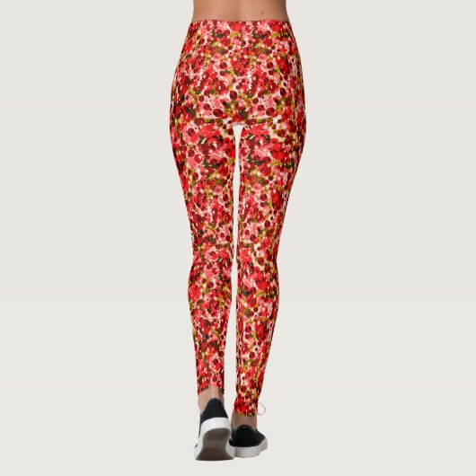 Celebration Dots-6-LEGGINGS Leggings (Rückseite)