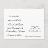 Celebration! Einladungspostkarte (Rückseite)