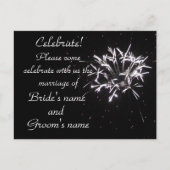 Celebration! Einladungspostkarte (Vorderseite)