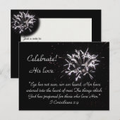 Celebration! Einladungspostkarte (Vorne/Hinten)