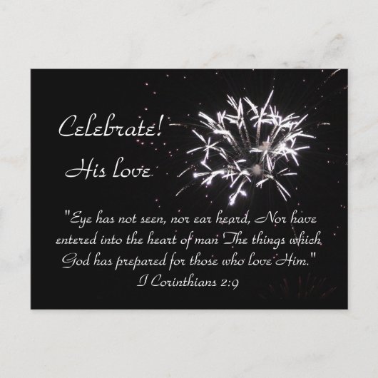 Celebration! Einladungspostkarte (Vorderseite)