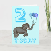 Celebration Elephant (blau)