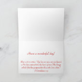 Celebration! Feiertagskarte (Innenseite)