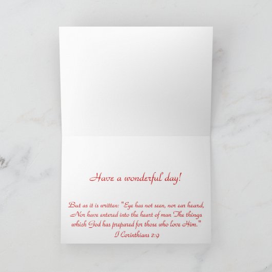 Celebration! Feiertagskarte (Innenseite)