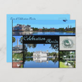 Celebration Florida Post Card # 2 Postkarte (Vorne/Hinten)