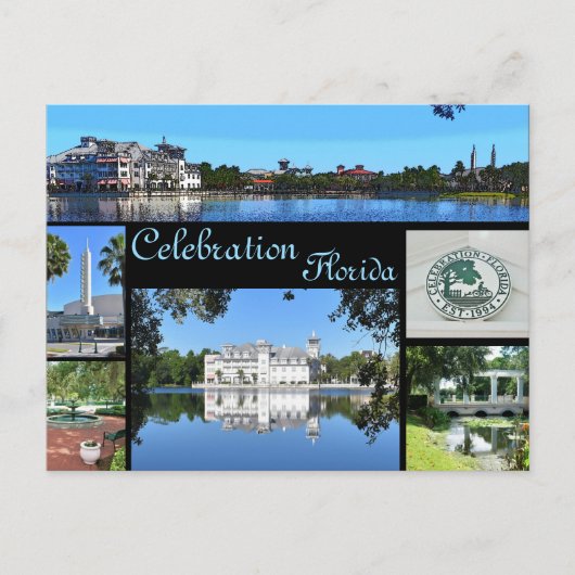 Celebration Florida Post Card # 2 Postkarte (Vorderseite)