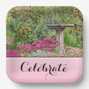 Celebration Garden - Papierplatte Pappteller