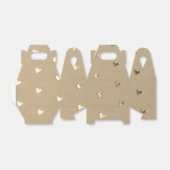 Celebration Gold Hearts für Geschenkboxen Geschenkschachtel (Ungefaltet)