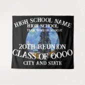 Celebration Grad Rente 2024 Kreuzfahrtschiff Wandteppich (Vorderseite (Horizontal))