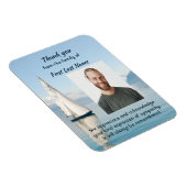 Celebration Life Danke Sailor Sailboat Segelboot Magnet (Rechte Seite)