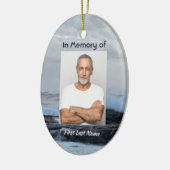 Celebration Life Keepake Storm Ozean Keramik Ornament (Links)