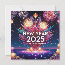 Celebration Newyear Feiertagskarte