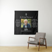 Celebration Of Life 1 Photo Bible Verse Wandteppich (Beispiel)