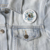 Celebration Of Life 1 Photo Garland Blue Floral Button (Beispiel)