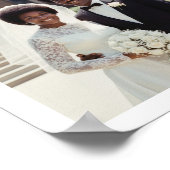 Celebration of Life 21 Photo Collage Memorial Poster (Ecke)