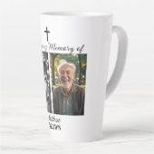 Celebration Of Life 2 Photos Funeral White Milchtasse (Rechte Ecke)