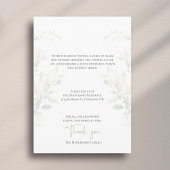 Celebration of Life Calla Lily Funeral Memorial Einladung