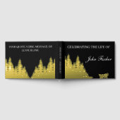 Celebration of Life Fishing Funeral Memorial Gästebuch (Voll)