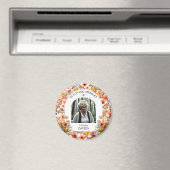 Celebration Of Life Floral Funeral Keepsake Magnet (In Situ (Geschirrspüler))