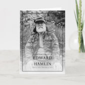 Celebration of Life Folded Service Memorial  Programm (Vorderseite)