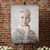 Celebration of Life, Memorial Photo Poster for Mom